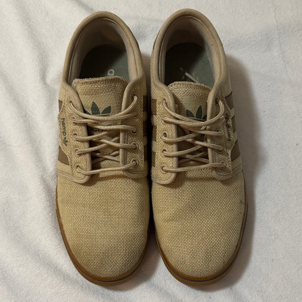 Adidas Men’s/Women’s Seeley Hemp Beige Sneakers